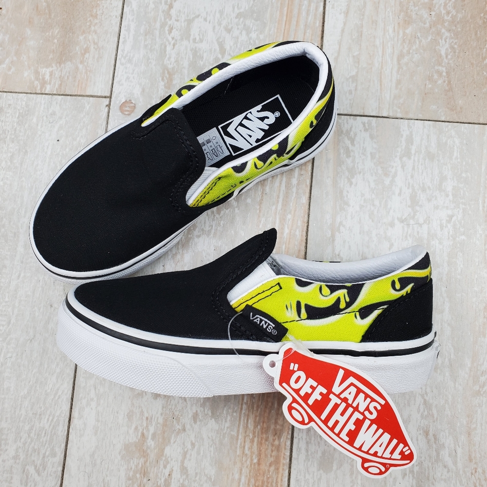 Vans Slip on Slime Flame